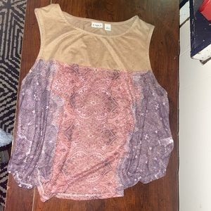 Flowy Lace tank